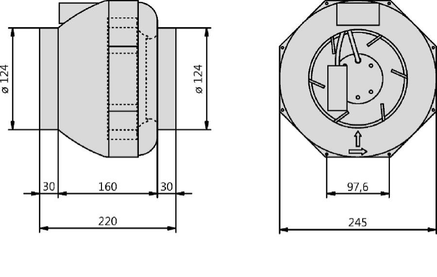Ritning RS L125.3CA