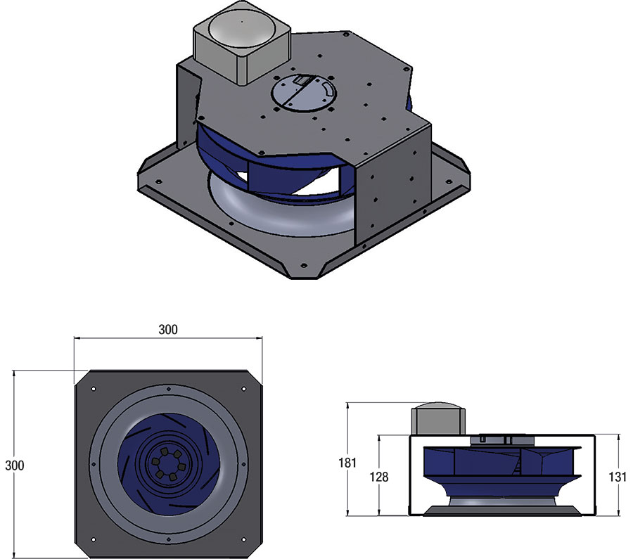 Ritning Modul 250-2860EC