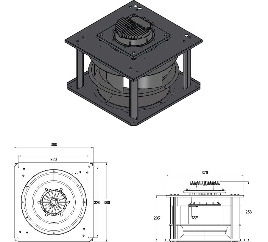 Ritning Modul 250-3000EC