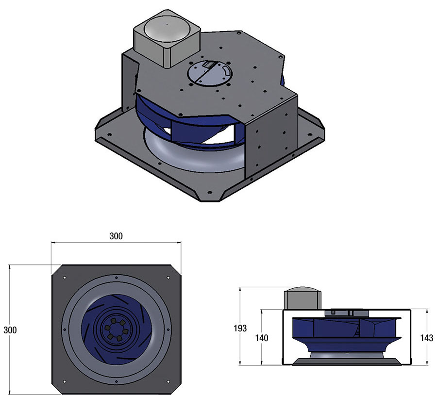 Ritning Modul 250-3015EC