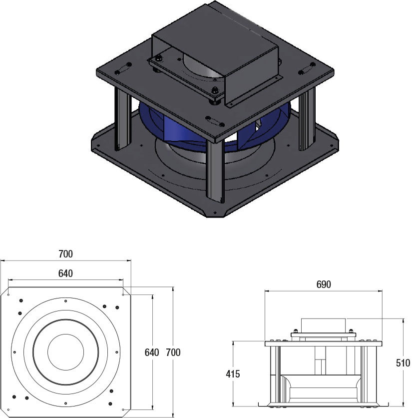 Ritning Modul 560-1705EC