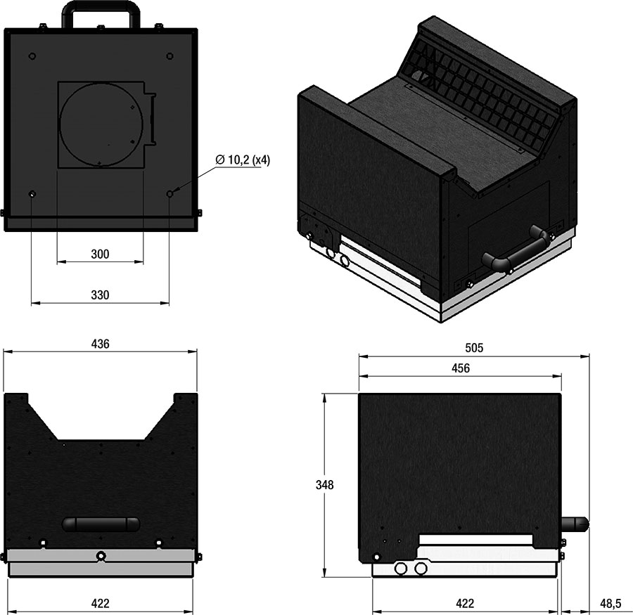 Ritning Tak 250-3060EC